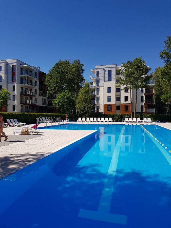 Apartament Pomaranczowy Z Basenem,Sauna-Blisko Morza. コウォブジェク エクステリア 写真